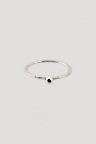 silver sustainable ethical conscious bridal wildberry ring