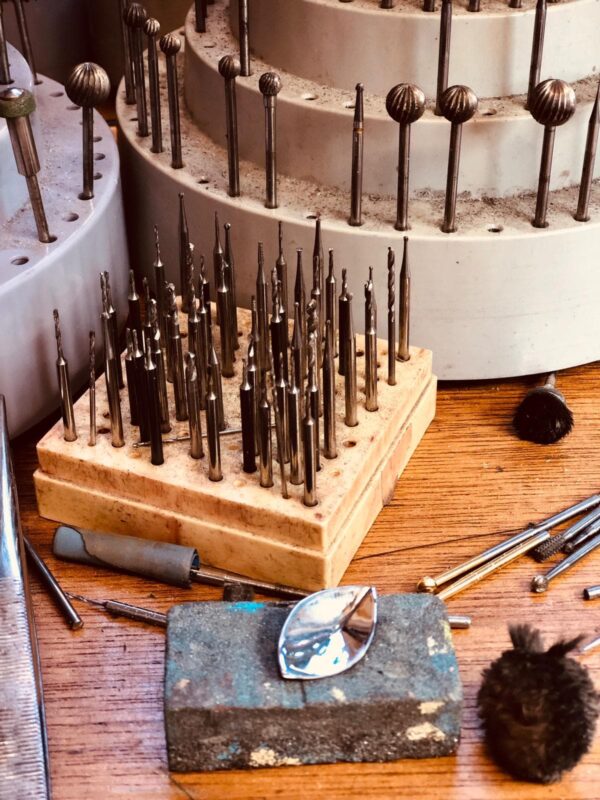 sustainable ethical botanical jewellery goldsmith sample