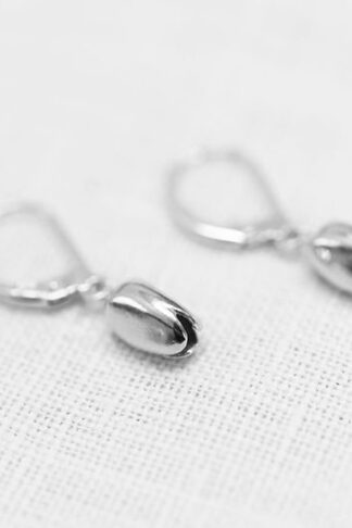 Classic Tulip Earrings recycled sterling silver