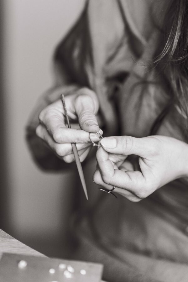 The making of one of our conscious ethical sustainable rings